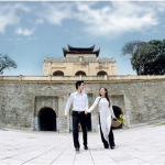 Chụp ảnh cưới đẹp tại Hoàng thành Thăng Long